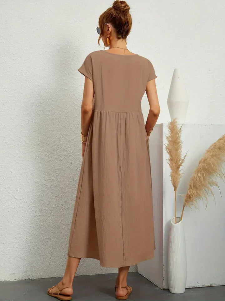 Ursina™ | Elegant Midi Dress