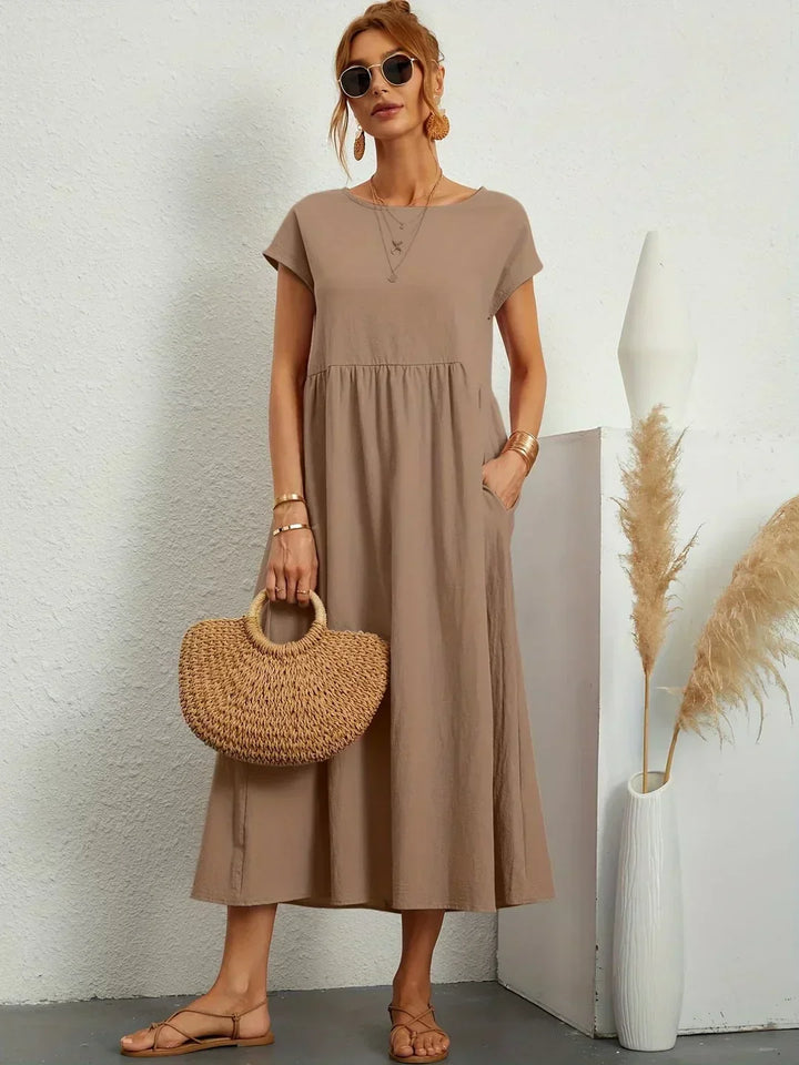 Ursina™ | Elegant Midi Dress