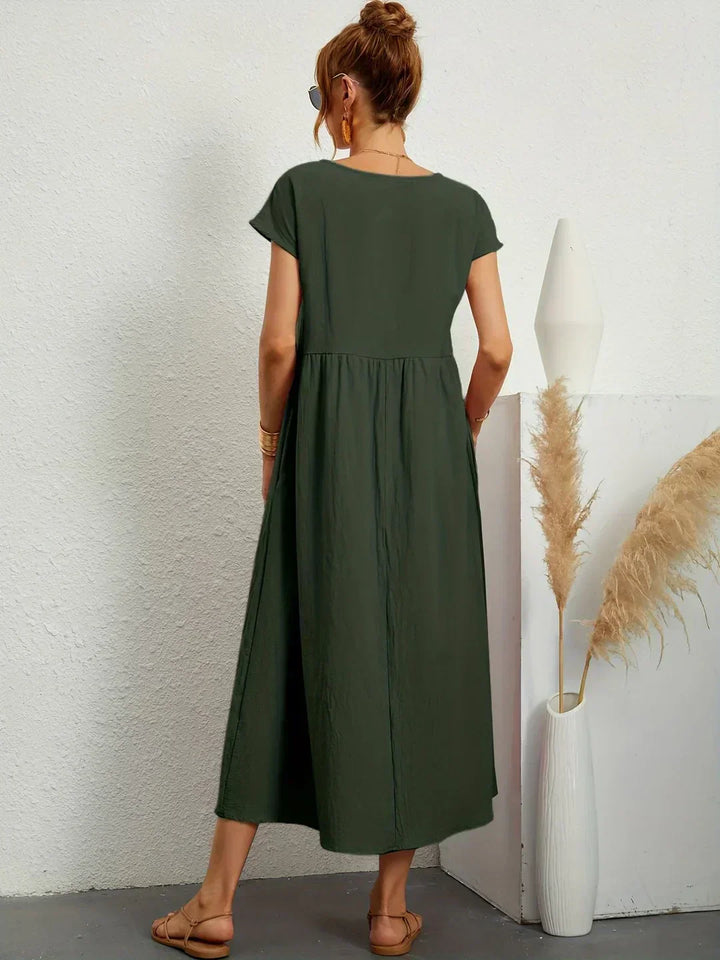 Ursina™ | Elegant Midi Dress