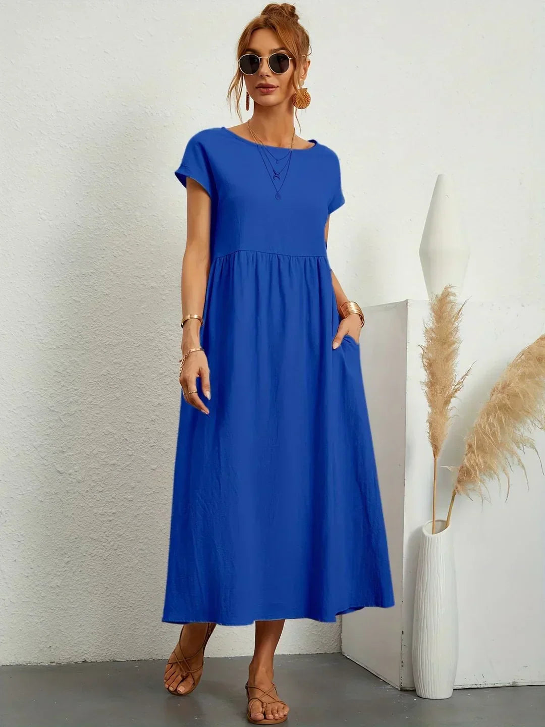 Ursina™ | Elegant Midi Dress