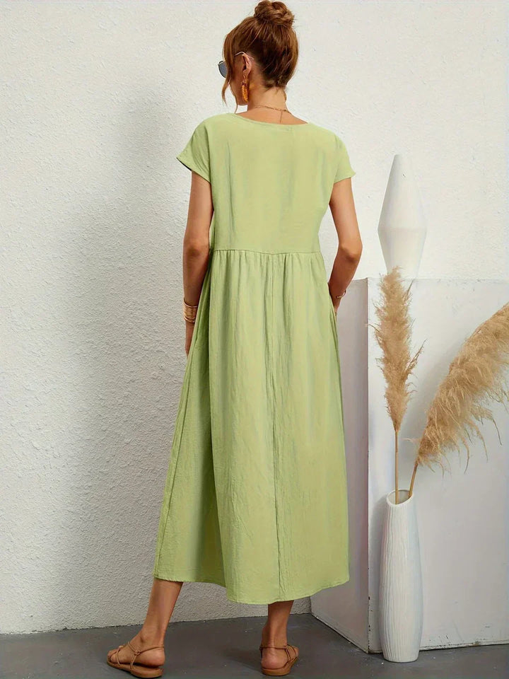 Ursina™ | Elegant Midi Dress