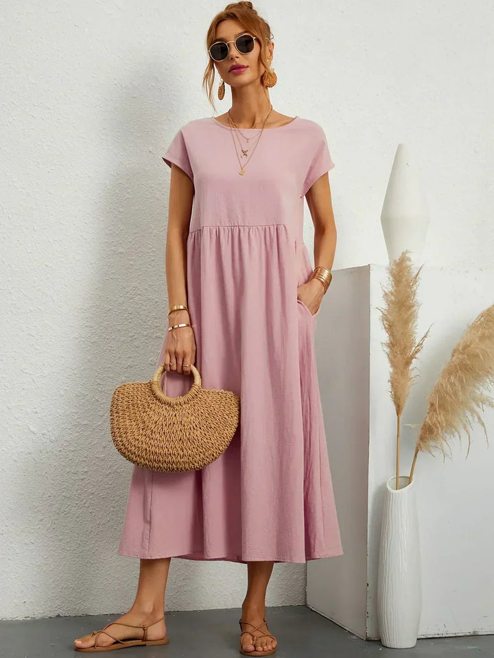 Ursina™ | Elegant Midi Dress