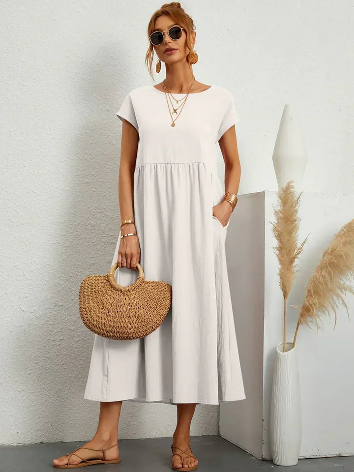 Ursina™ | Elegant Midi Dress