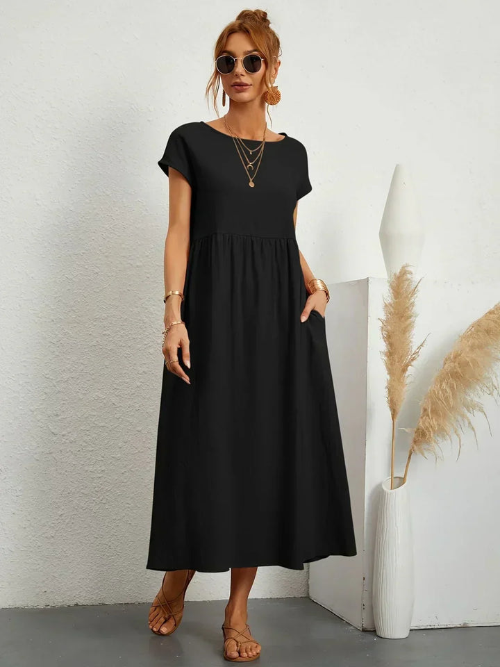 Ursina™ | Elegant Midi Dress