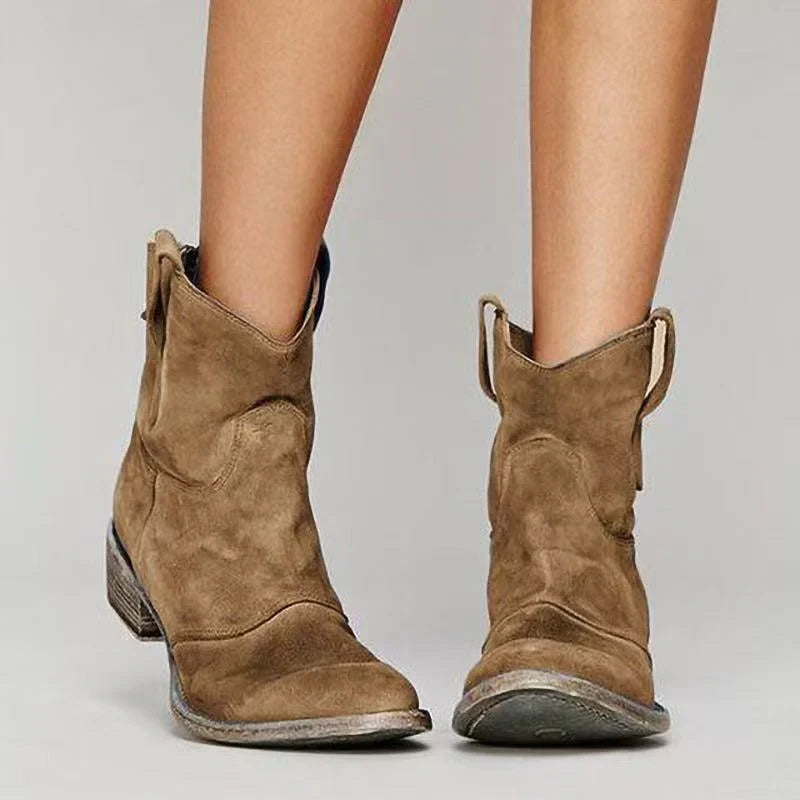 Clara - Suede Orthopedic Boots