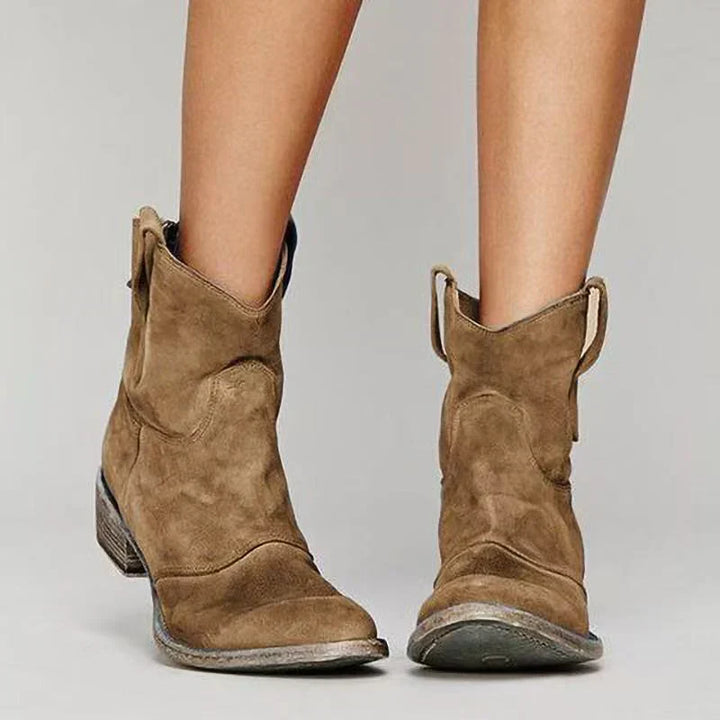 Clara - Suede Orthopedic Boots