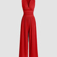 Charity – Elegant Sleeveless Wide-Leg Jumpsuit