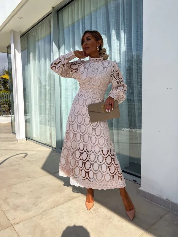 Noor | Enchanting Lace Evening Dress
