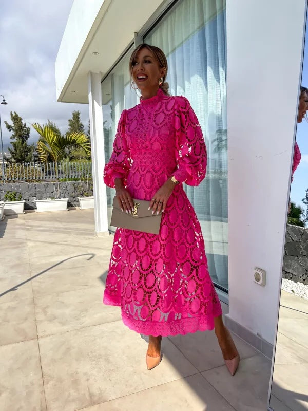 Noor | Enchanting Lace Evening Dress