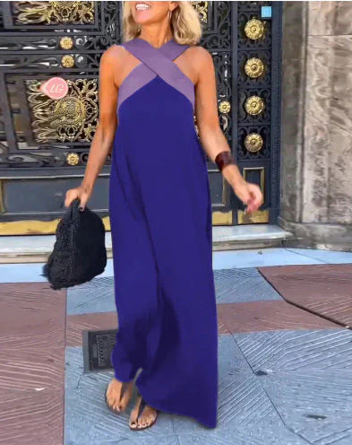 Quirine™ | Elegant Wrap-Front Maxi Dress
