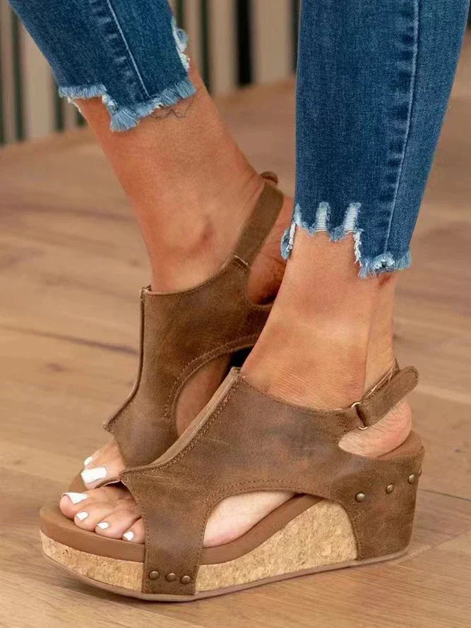 Briellae - Stylish Wedge Sandals