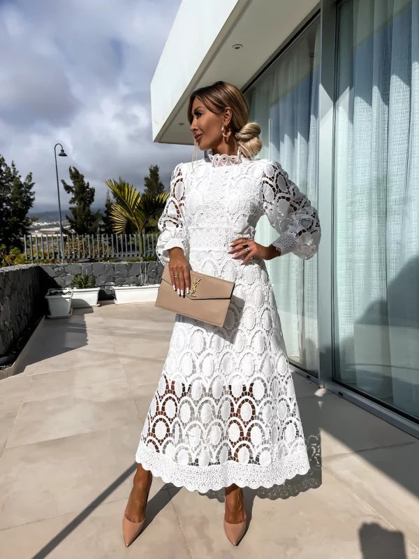 Noor | Enchanting Lace Evening Dress