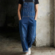 Jade | Comfortable Denim Bib Overalls with Relaxed Fit