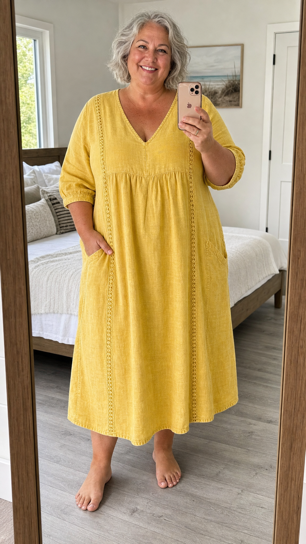 Juliette I Elegant A-Line Maxi Dress