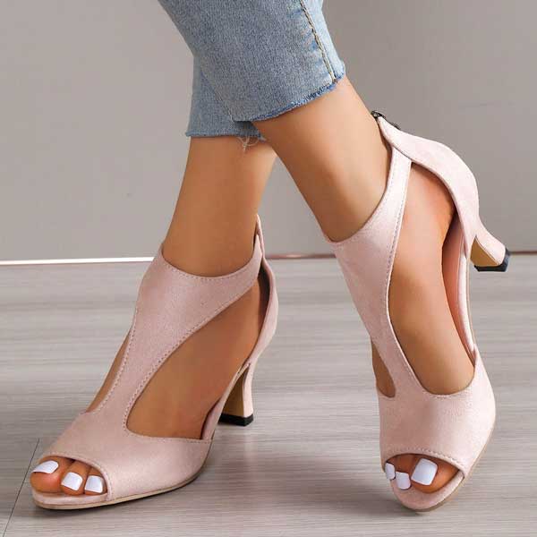 Aurelia - Supportive Heeled Sandals for Orthopedic Comfort