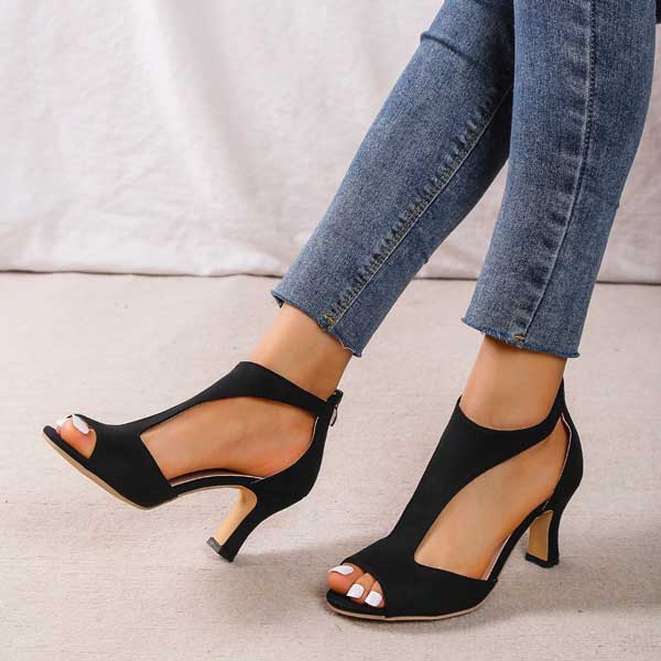Aurelia - Supportive Heeled Sandals for Orthopedic Comfort