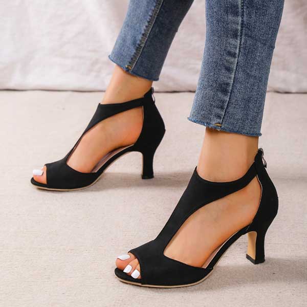 Aurelia - Supportive Heeled Sandals for Orthopedic Comfort