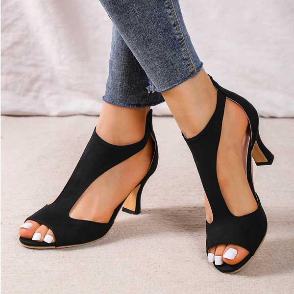 Aurelia - Supportive Heeled Sandals for Orthopedic Comfort