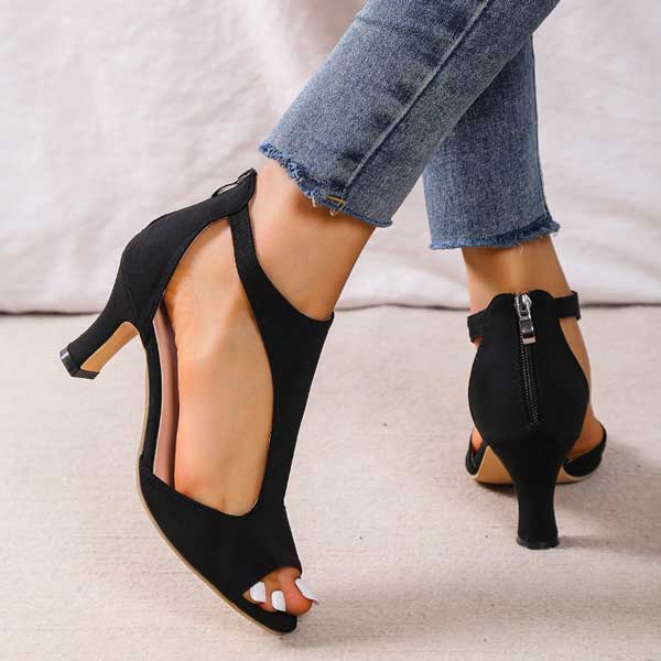 Aurelia - Supportive Heeled Sandals for Orthopedic Comfort