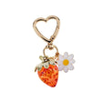 Strawberry Daisy Charm