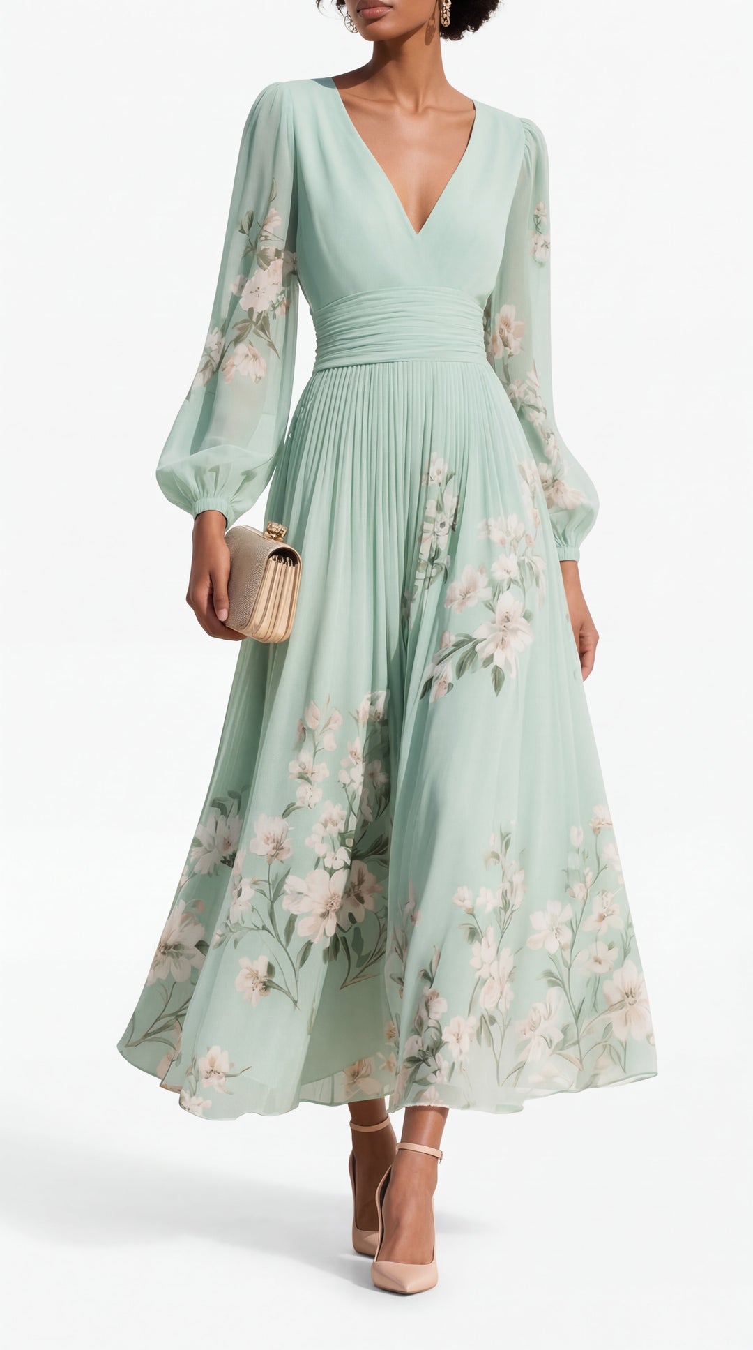 Coral Maxi Dress