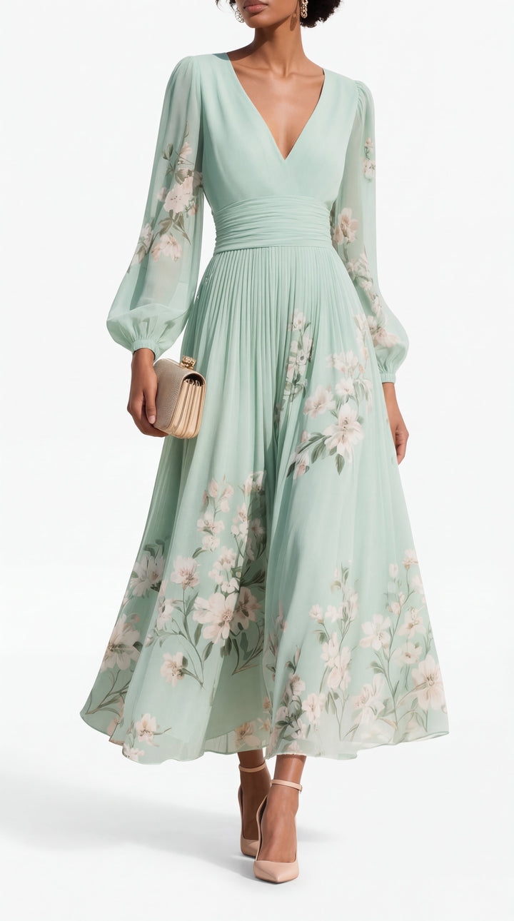 Coral Maxi Dress