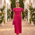 Paloma | Elegant Maxi Pleated Evening Gown