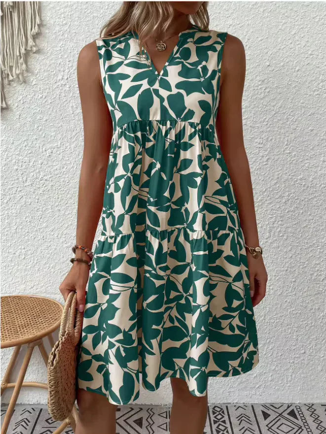 Jana™ Floral Print Sleeveless Dress
