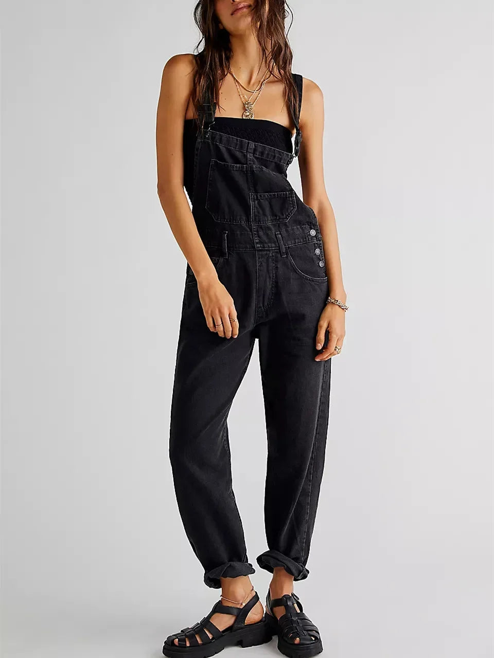 Riley | Classic Denim Bib Overalls