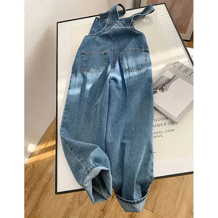 Harper | Timeless Straight-Leg Denim Bib Overalls