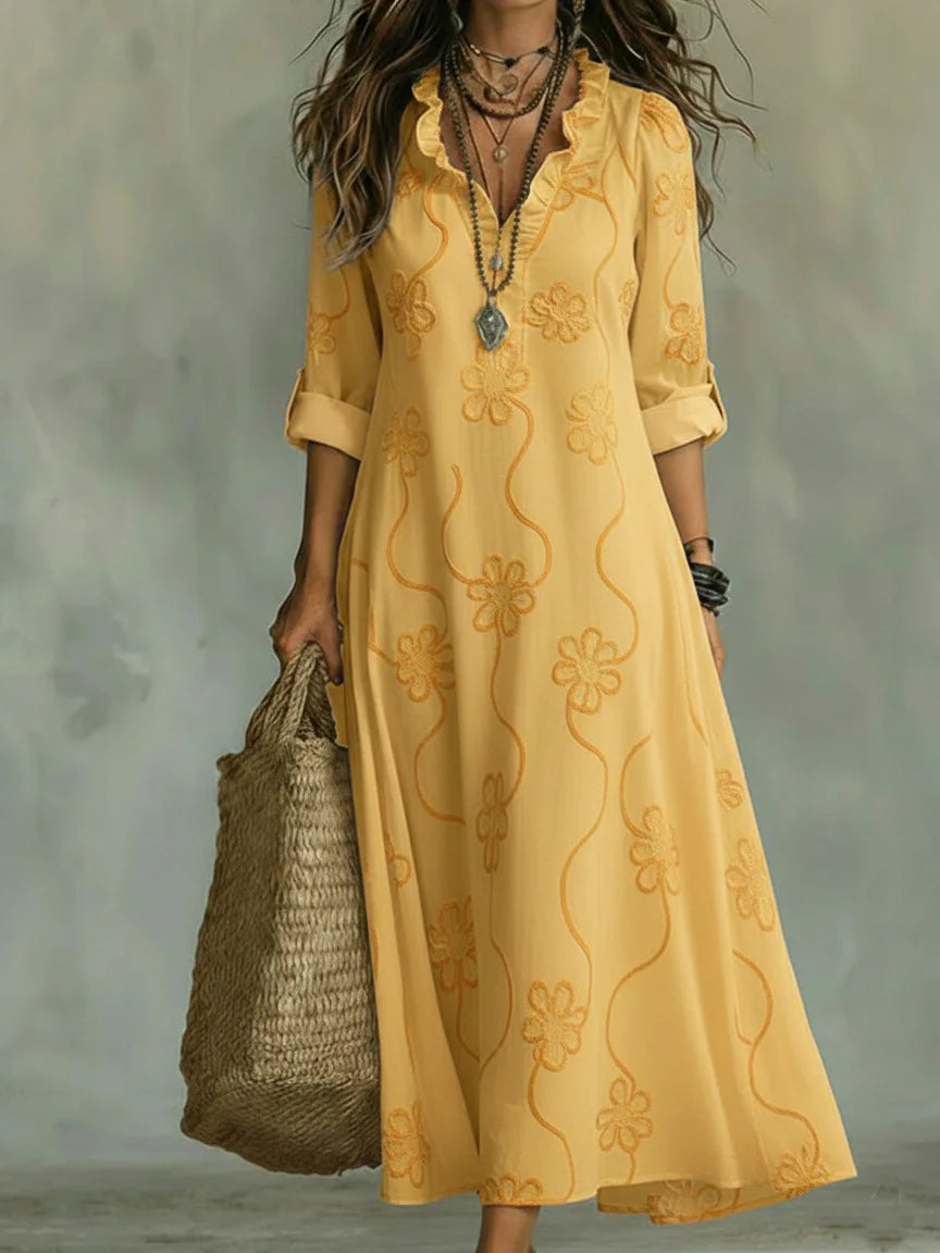 Floral Sienna Maxi Dress for Summer