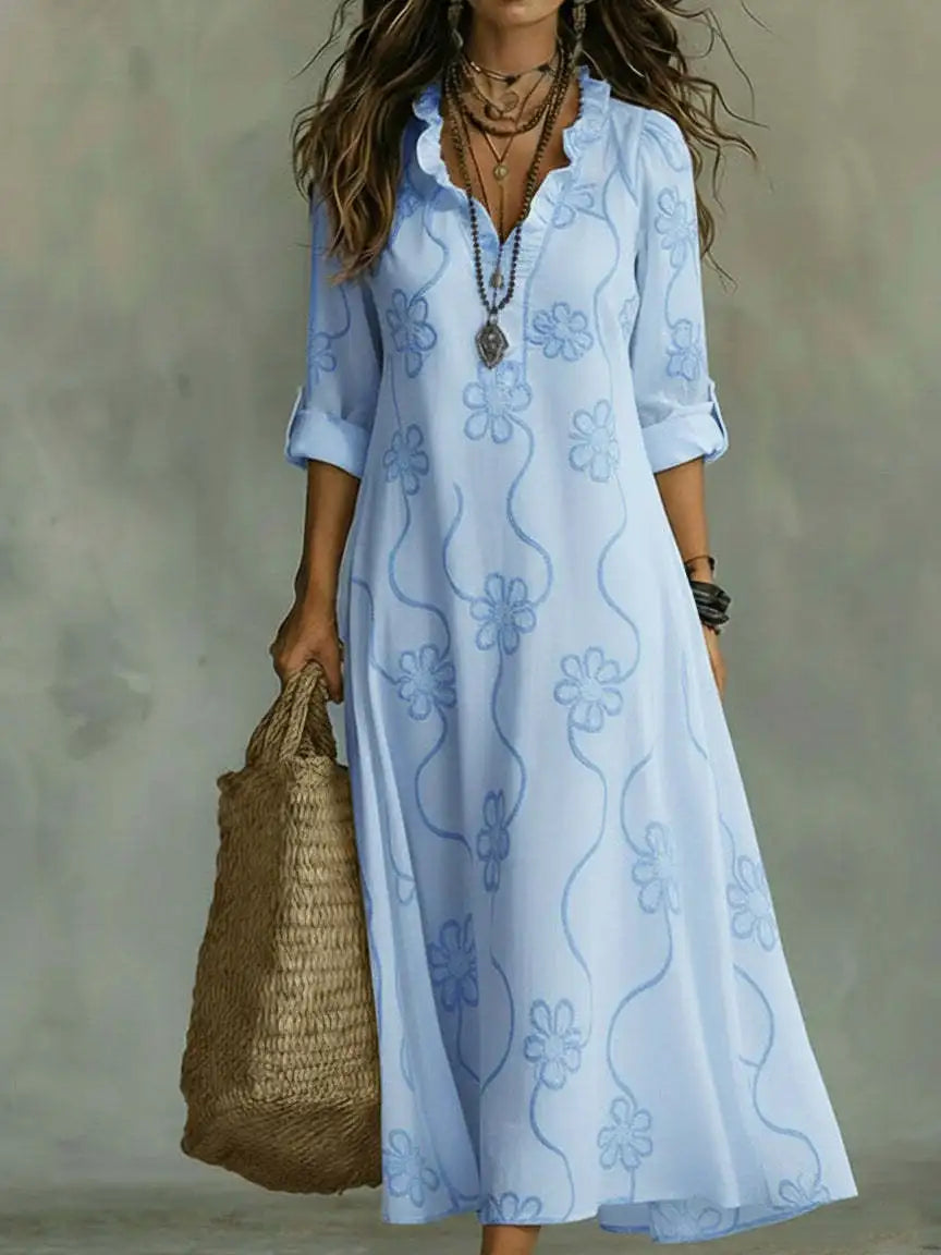 Floral Sienna Maxi Dress for Summer