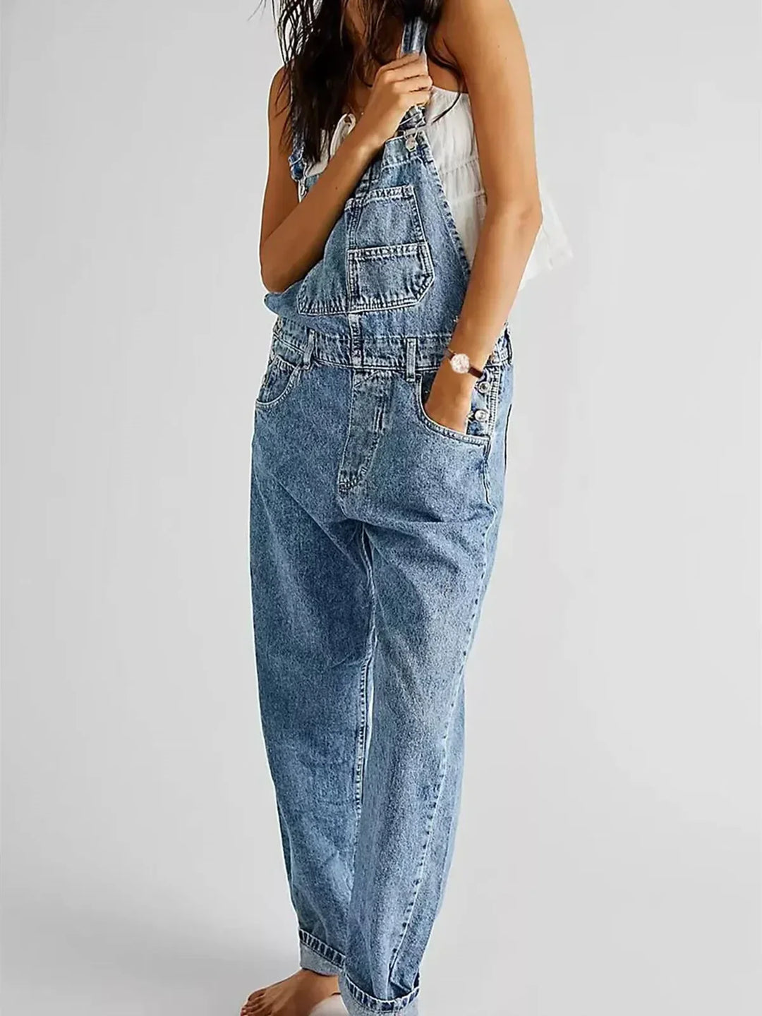 Riley | Classic Denim Bib Overalls