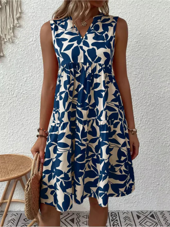 Jana™ Floral Print Sleeveless Dress