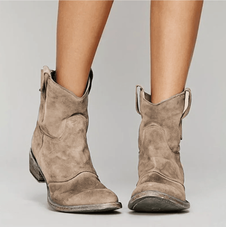 Clara - Suede Orthopedic Boots