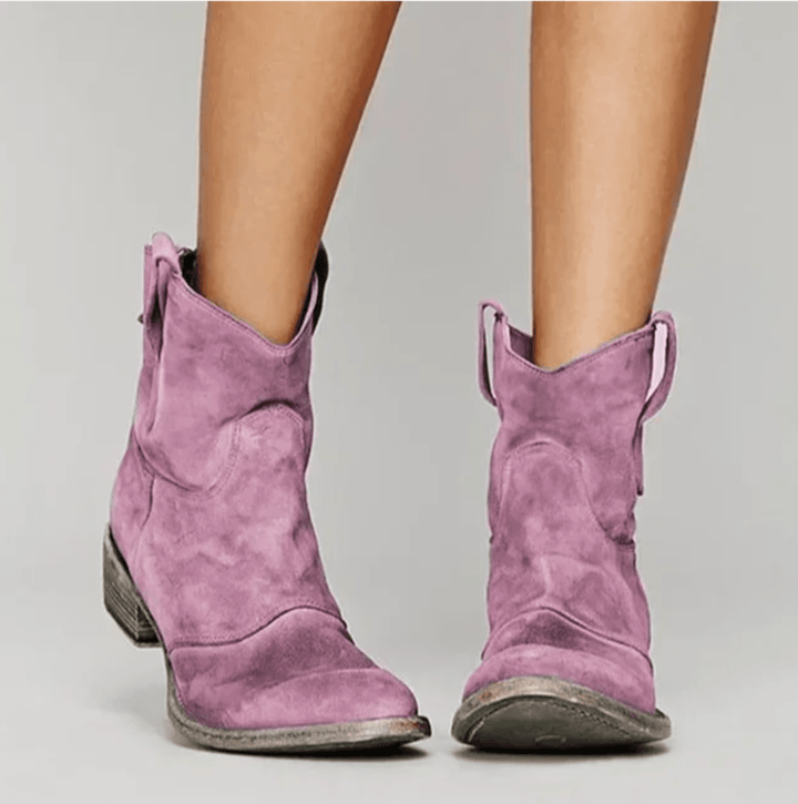 Clara - Suede Orthopedic Boots