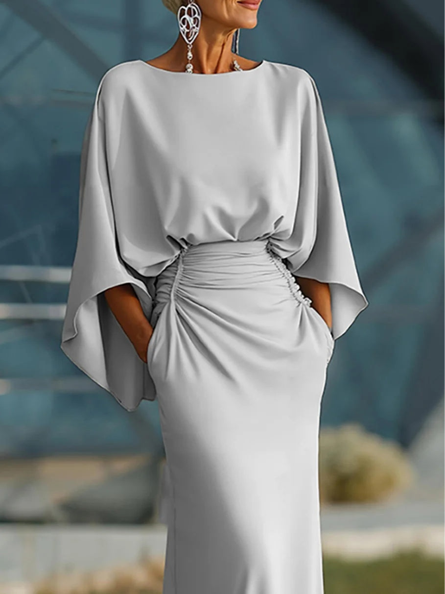 Clara | Elegant V-neck Backless Sleeveless Dress