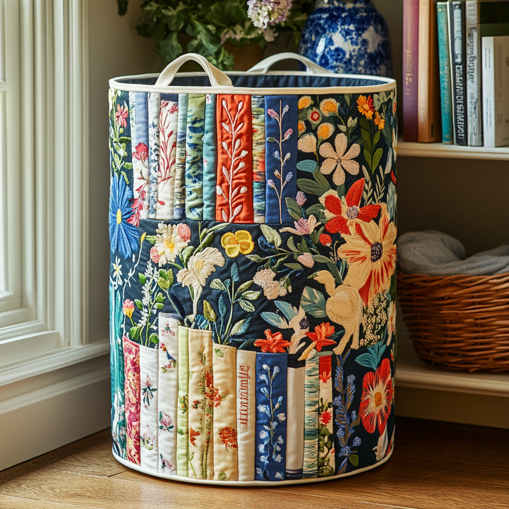 Artisan Clothing Basket | Literary Garden Collection
