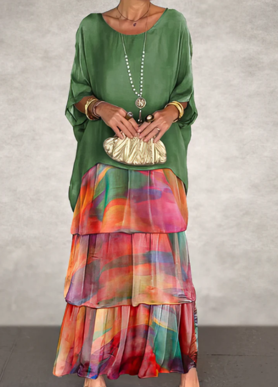 Lara – Graceful Long Flowing Dress