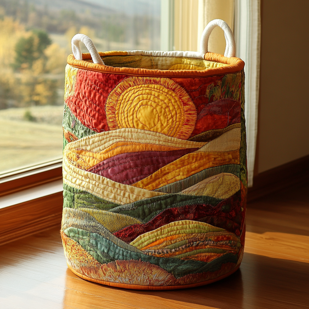 Sol Radiant | Artisan-Made Clothing Basket