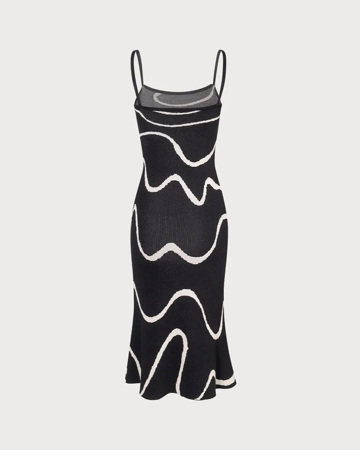 Waves Midi Dress