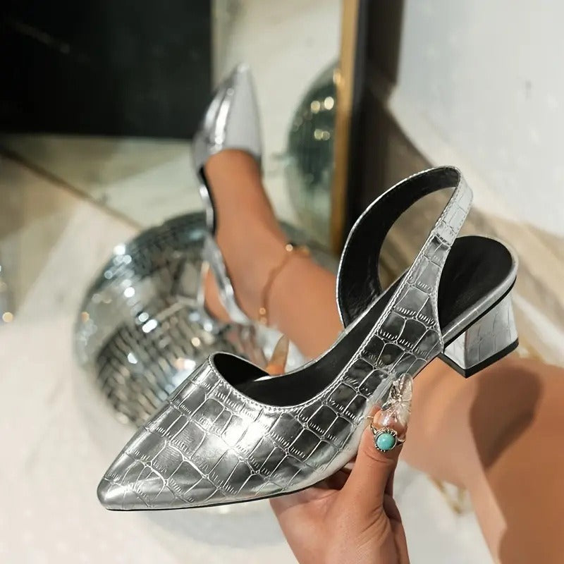 Olga - Chic Square Heel Footwear