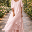 Esperanza | Elegant Silhouette Long Flowing Dress