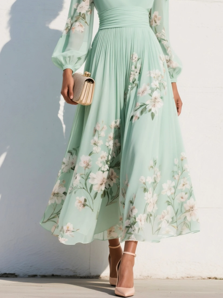 Coral Maxi Dress