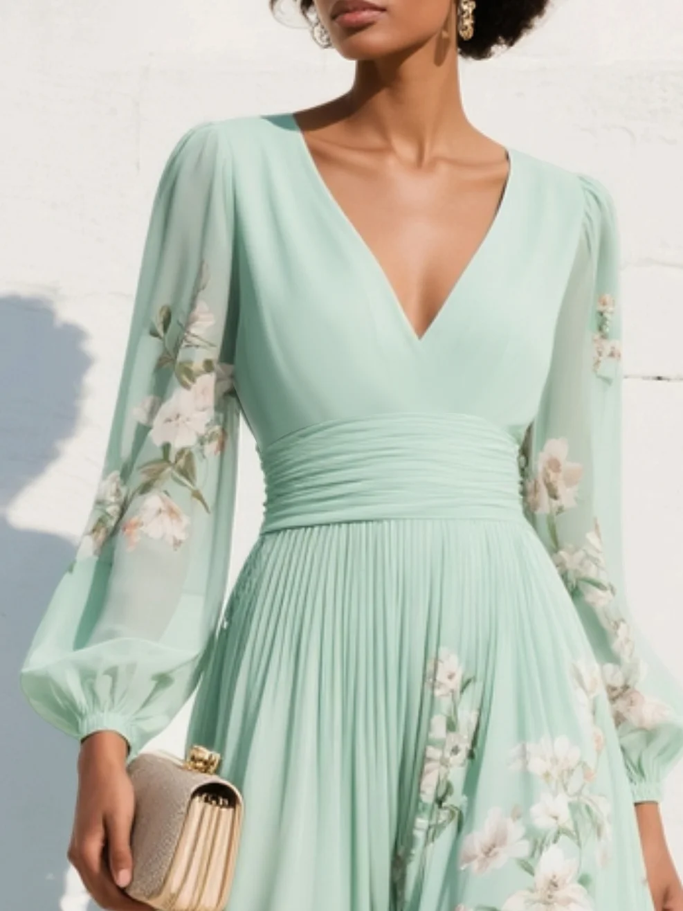 Coral Maxi Dress
