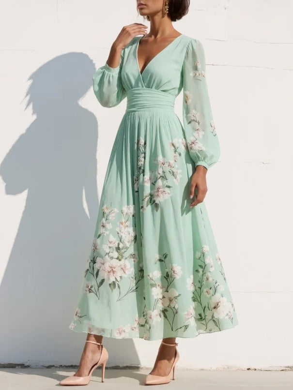 Coral Maxi Dress