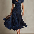 Florenza | Vintage Elegant Chiffon Maxi Dress