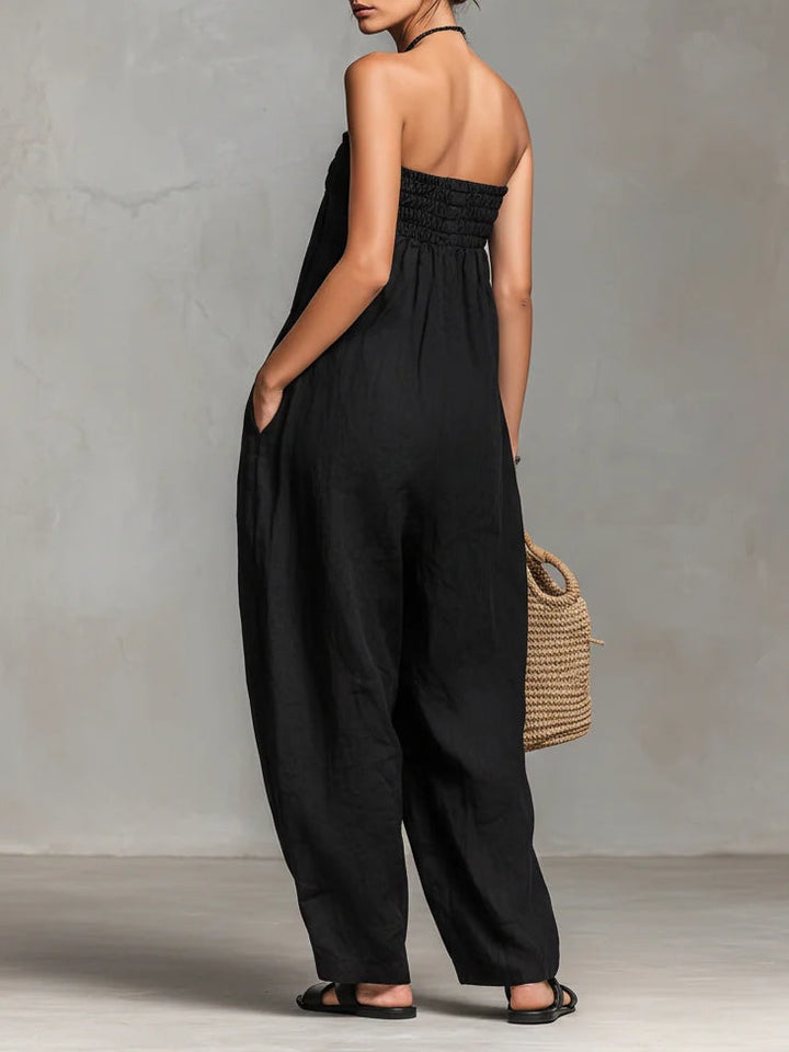 Nina | Chic Strapless Jumpsuit