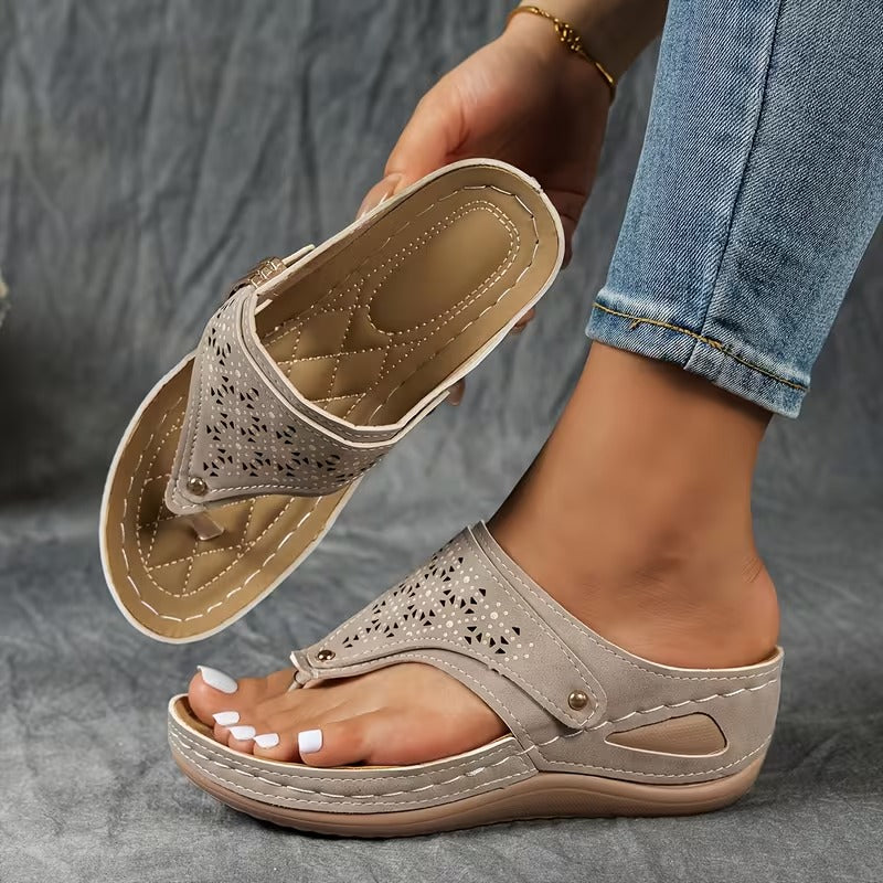 Archella | Comfortable Wedge Sandals for Support