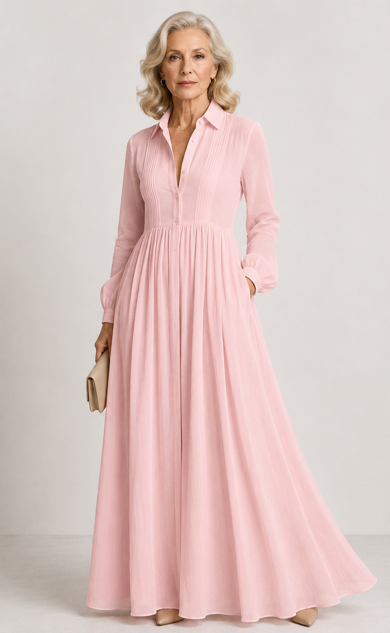 Lioren | Flowing Soft Maxi Dress